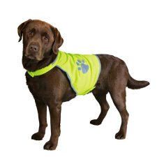 Reflektierende elastische Weste für Hunde - Größe XS S M L und XL